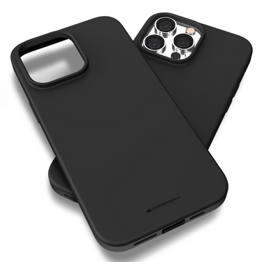 iPhone 16 Pro Max Case Cover Compatible With Soft Jelly And TPU Protection - Black